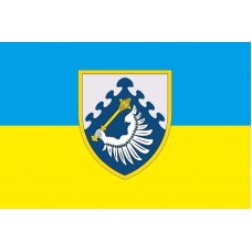 Прапор ПвК Центр (жовто-блакитний)